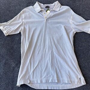 Woolrich Polo Shirt Mens Medium Short Sleeve Outdoor Casual Embroidered Peru